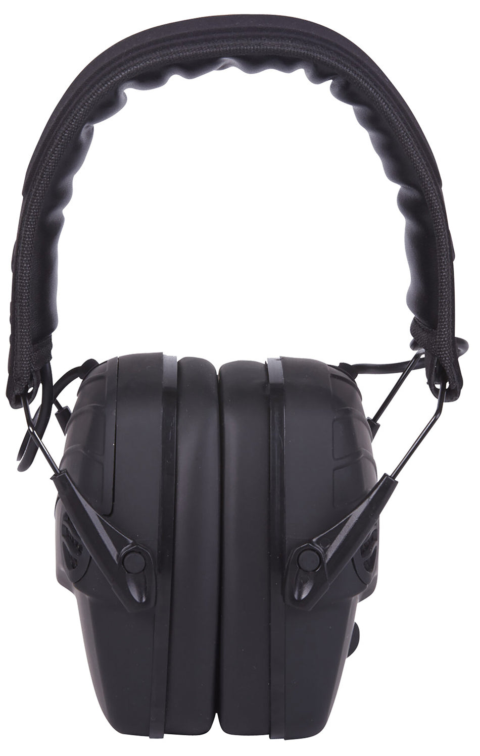 BenchMaster Rifleman TAC 22dB Electronic Earmuffs Black with 3.5mm Audio Input