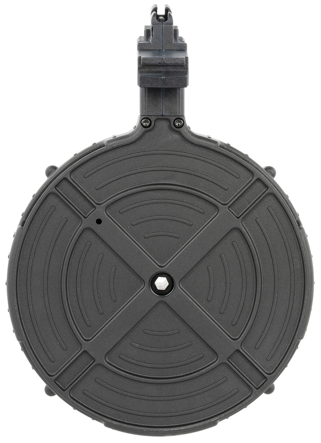 Mauser Rimfire 4070122 .22 LR 110rd Drum Magazine for AK-47 Black Polymer