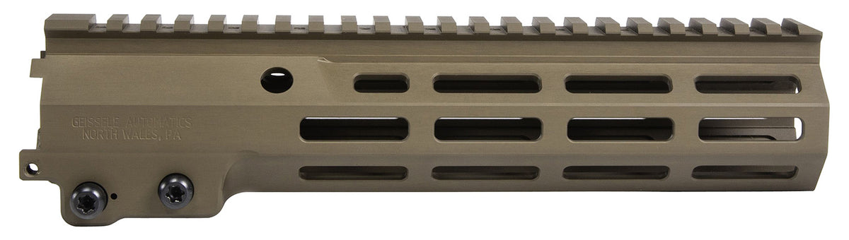 Geissele 05651S SMR MK16 9.5" M-LOK Desert Dirt Free-Float Rail AR-15