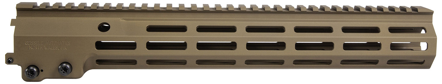 Geissele 05650S SMR MK16 13.5" M-LOK Desert Dirt Free-Float Rail AR-15