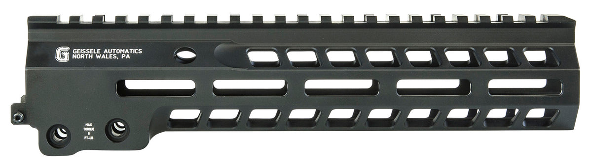 Geissele Automatics 05578B SMR MK14 M-LOK Handguard 9.30" Black Aluminum AR Platform