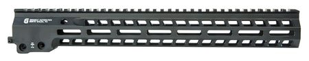 Geissele 05575B SMR MK14 15" M-LOK Black Free-Float Rail AR-15 with Barrel Nut