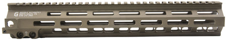 Geissele 05285S SMR MK8 M-LOK 13.50" Desert Dirt Aluminum Handguard with Barrel Nut