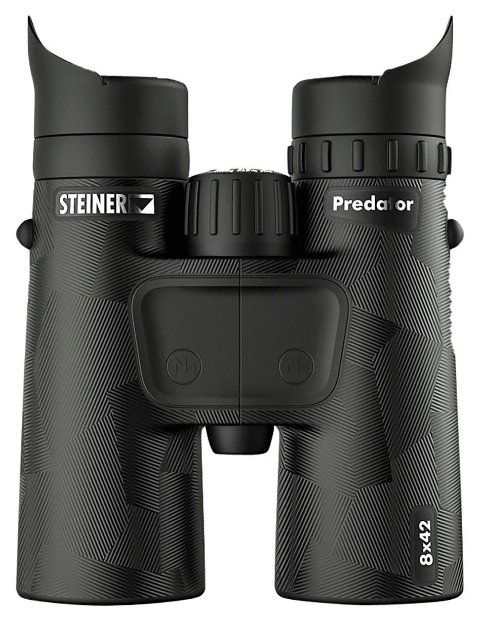 Steiner Predator 2058 8x42mm Binoculars, Fast-Close Focus, Black Makrolon with Rubber Armor