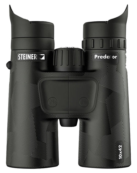 Steiner Predator 2059 10x42mm Binoculars, Fast-Close Focus, Black Makrolon with Rubber Armor