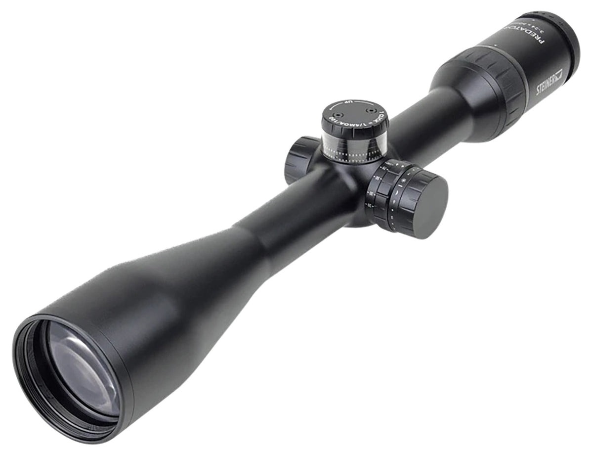 Steiner Predator 8 3003 Black 3-24x50mm 40mm Tube Second Focal Plane Illuminated E3 Ballistic Reticle