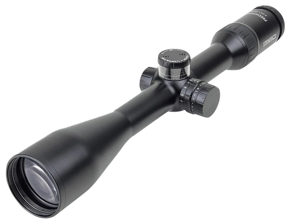 Steiner Predator 8 3003 Black 3-24x50mm 40mm Tube Second Focal Plane Illuminated E3 Ballistic Reticle