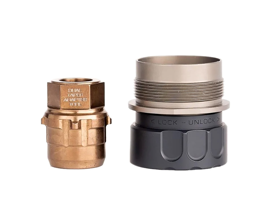 Rugged Suppressors RUM002 Titanium Rugged Universal Mount 1-3/8"x24 TPI