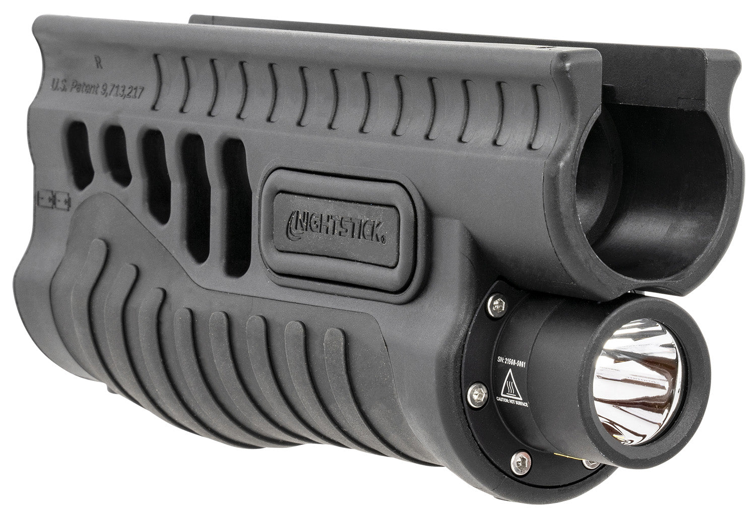 Nightstick SFL13GL Forend Light with Green Laser 1200 Lumens for Remington 870 and TAC-14 Black