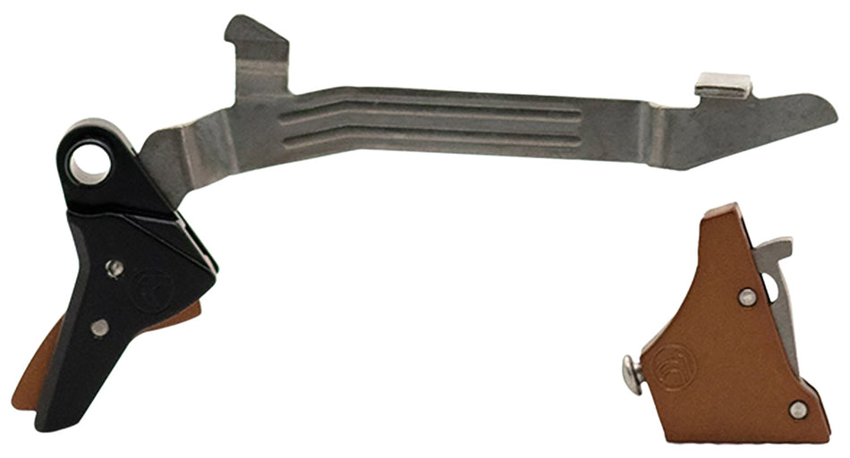 Timney ALPHAGLOCK34LRGBRNZE Alpha Competition Trigger, Bronze, Large Frame Glock Gen3-4 (.45 ACP / 10mm)