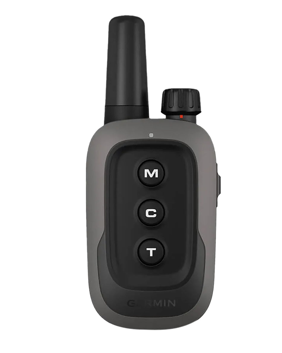 Garmin Delta SE Handheld Black/Gray Dog Trainer 3-Button Ergonomic 2-Dog Slide Switch