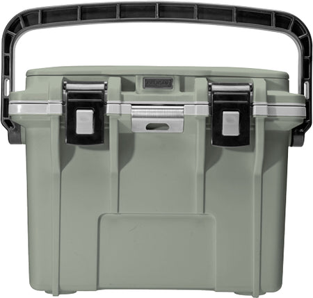 Pelican 14Qt Cooler Sage Gray with Dry Storage