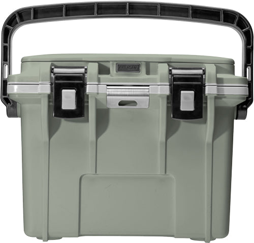 Pelican 14Qt Cooler Sage Gray with Dry Storage