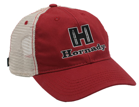 Hornady Gear 99231 Red White Structured Mesh Cap