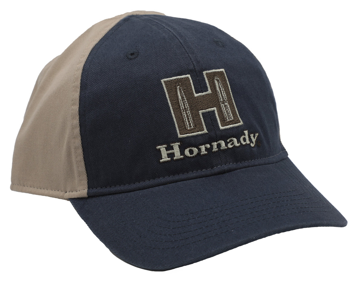 Hornady Gear 99210 Blue Khaki Trucker Hat H Patch Logo