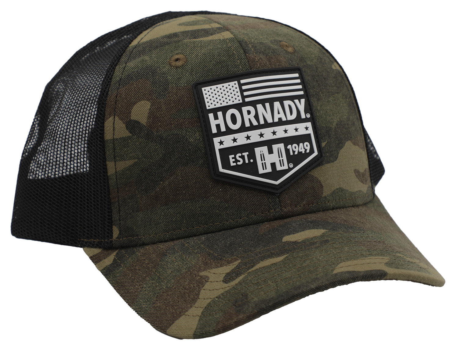Hornady 99213 Established Structured Camo Mesh Baseball Cap