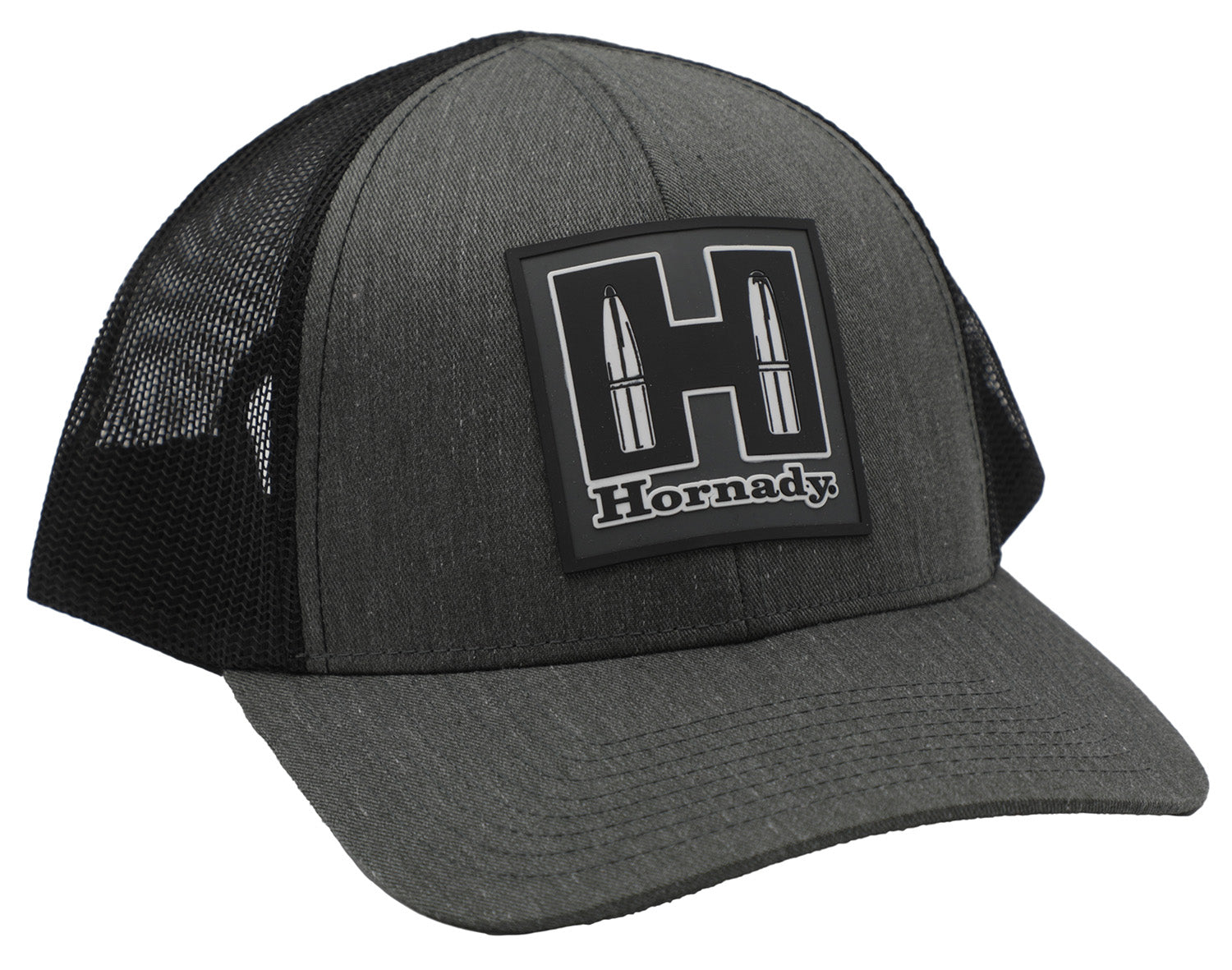 Hornady 99217 Structured Gray Black Mesh Baseball Cap