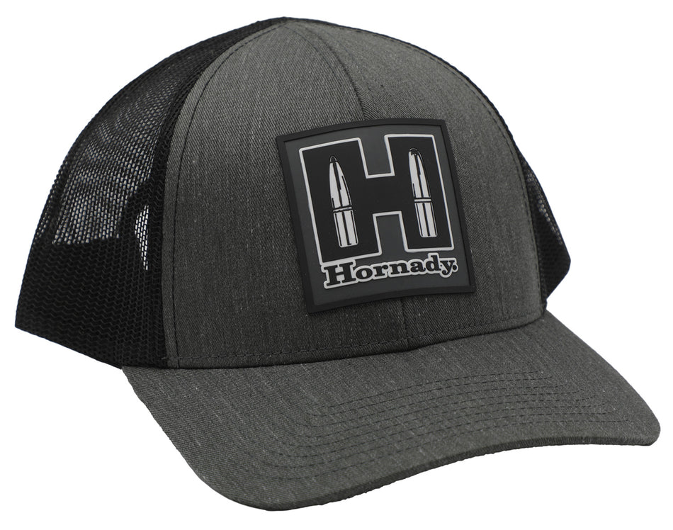 Hornady 99217 Structured Gray Black Mesh Baseball Cap