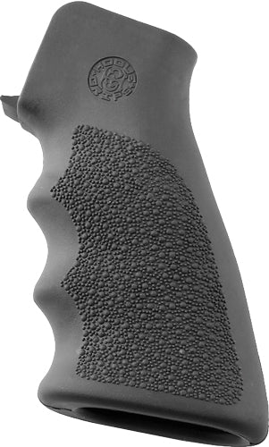 Hogue Grey Rubber AR-15 M16 Pistol Grip with Finger Grooves