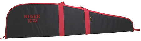 Ruger 10/22 40" Embroidered Rifle Case Black with Red Endura Accents USA Made