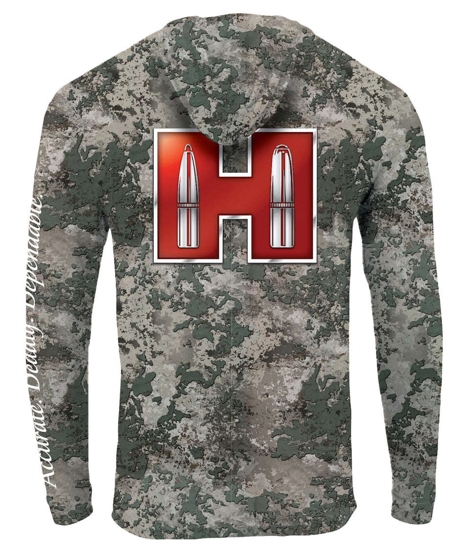 Hornady Solar Hoodie Camo Long Sleeve UPF 50+ Small