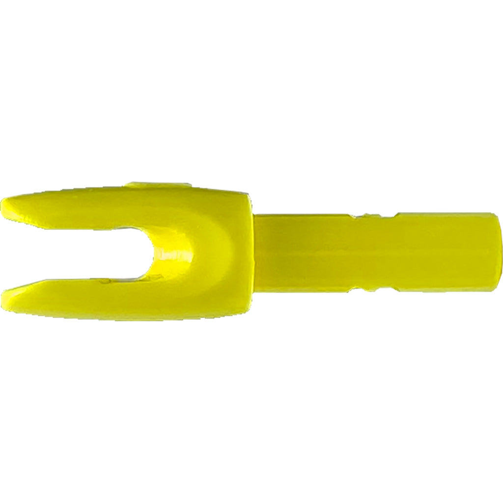 Victory Archery Press-Fit Nocks .166" ID Yellow Dozen Pack