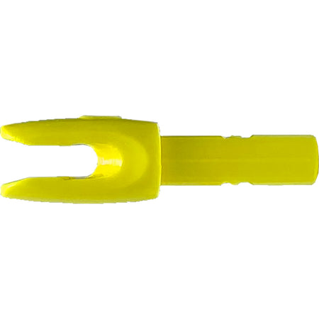 Victory Archery Press-Fit Nocks .166" ID Yellow Dozen Pack