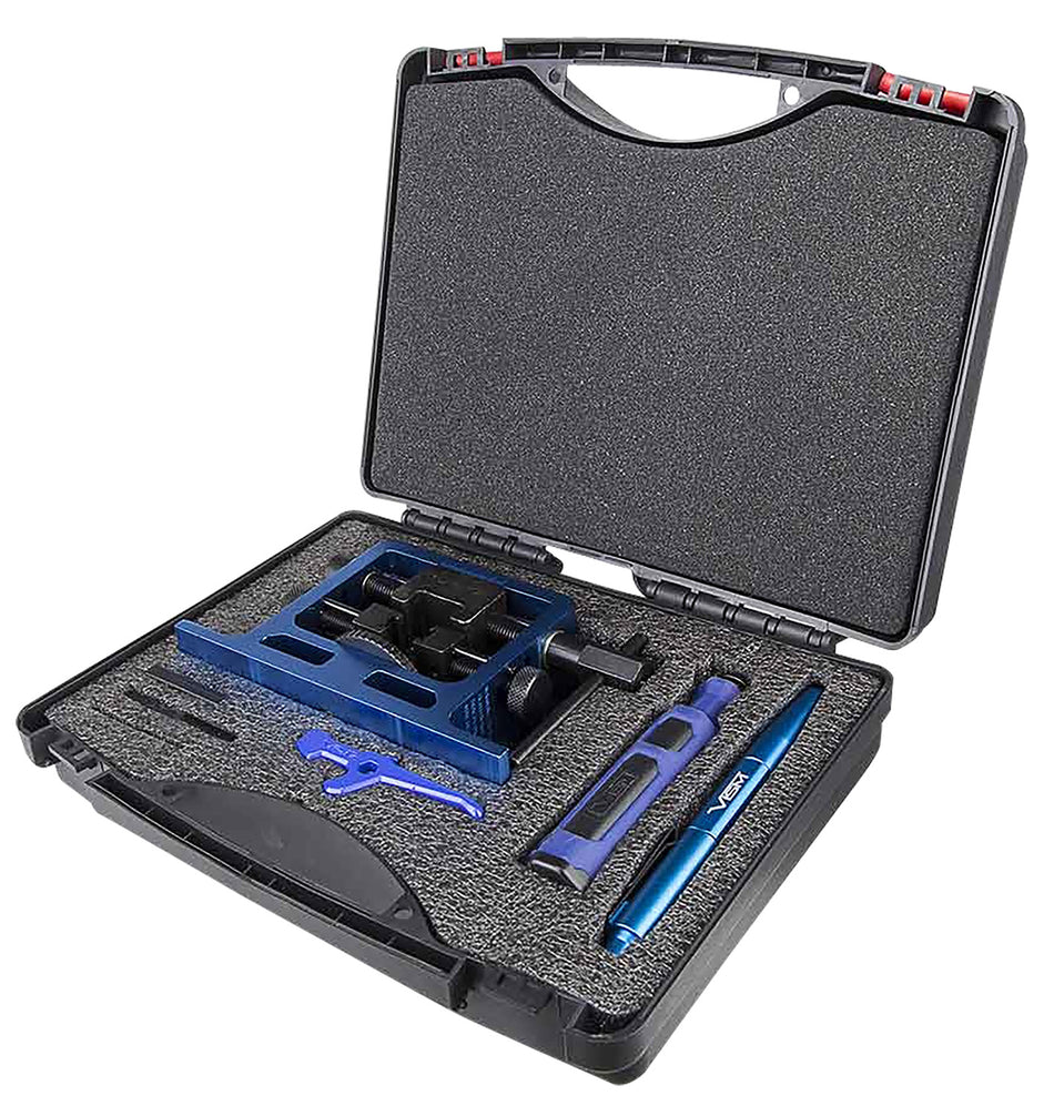 NcStar VTGUTK Ultimate Glock Tool Kit 4-Piece Armorer Set Blue Aluminum