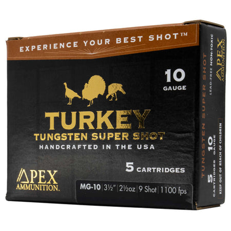 Apex 10 Gauge MG109  3.5" 21/2oz 9 Shot