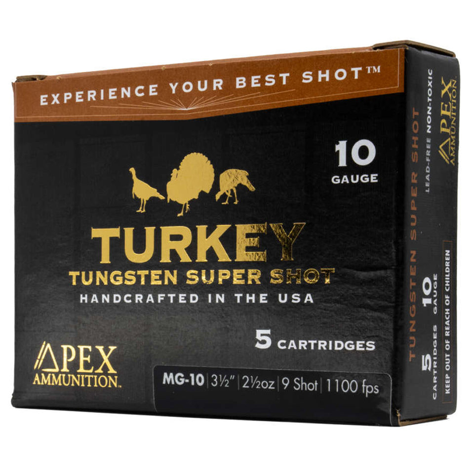 Apex 10 Gauge MG109  3.5" 21/2oz 9 Shot