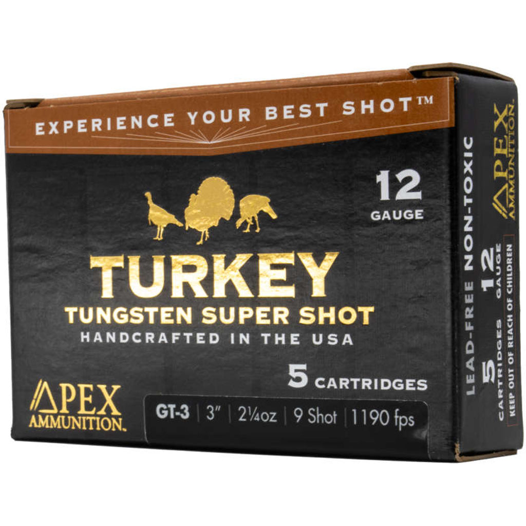 Apex 12 Gauge GT39  3" 21/4oz 9 Shot