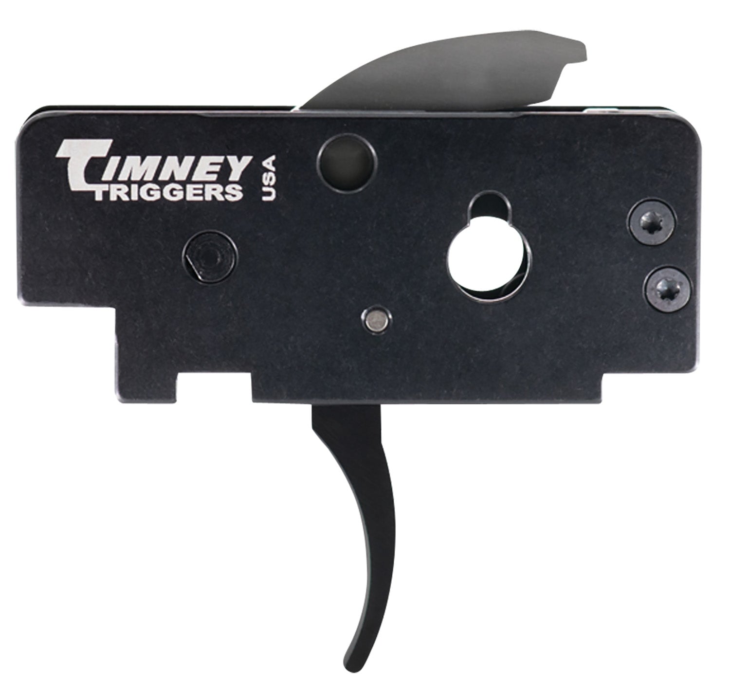 Timney MP5 Two-Stage Replacement Trigger – Black Curved, 4 lbs, Fits HK MP5 Semi-Auto Variants