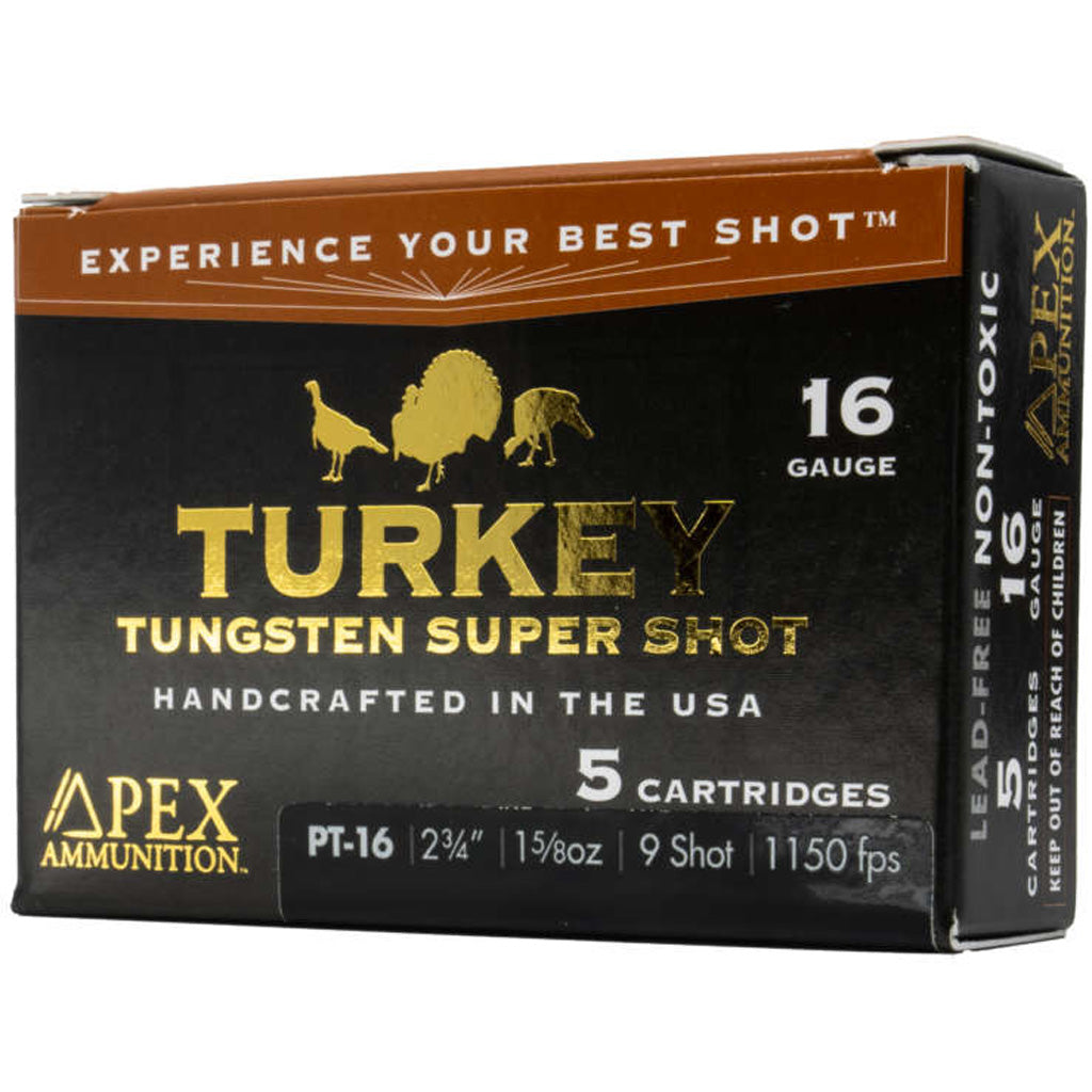 Apex 16 Gauge PT169  2.75" 1-5/8oz 9 Shot