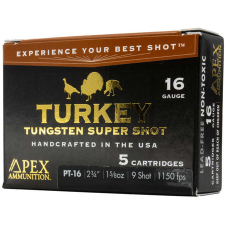 Apex 16 Gauge PT169  2.75" 1-5/8oz 9 Shot