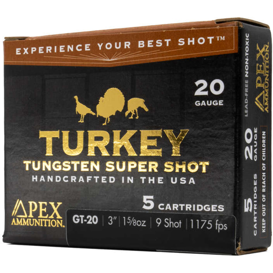 Apex 20 Gauge GT209  1-5/8oz 9 Shot