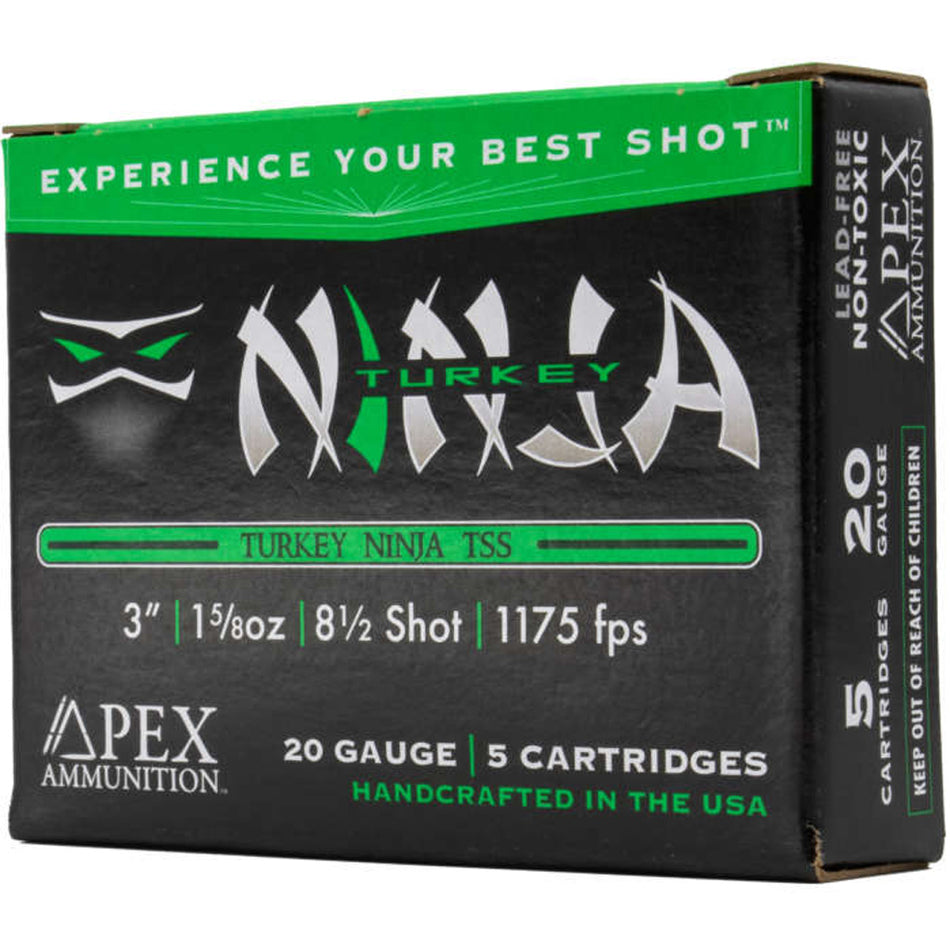 Apex 20 Gauge NINJA20  3" 1-5/8oz 8.5 Shot