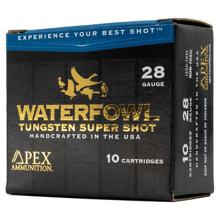Apex 28 Gauge Shotgun Shells TSS Z-Series Waterfowl #8 3/4 oz 2.75 in