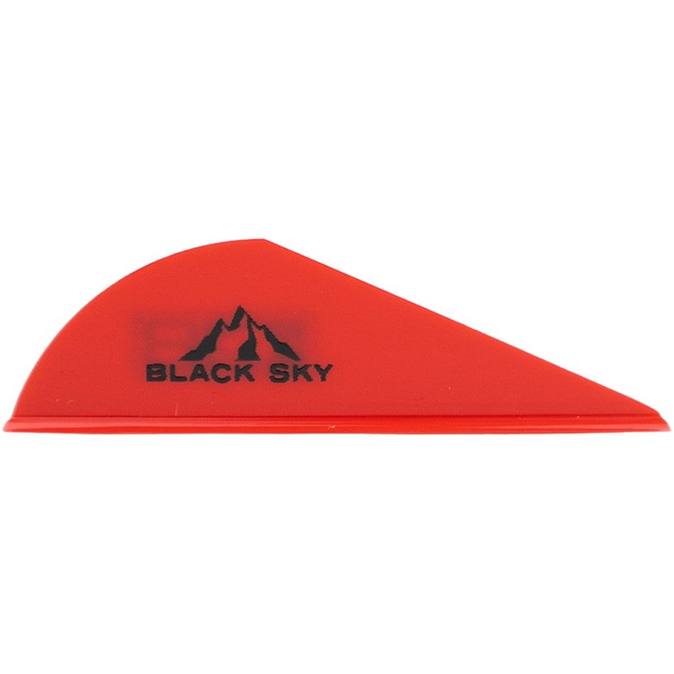 Bohning Black Sky Vane Red 2" 36-Count Pack