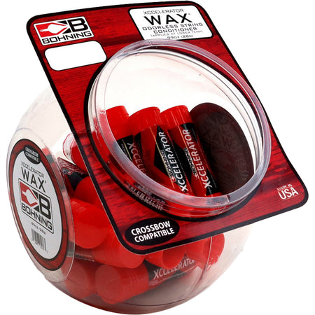 Bohning Xccelerator Wax 16-Tube Fishbowl Counter Display