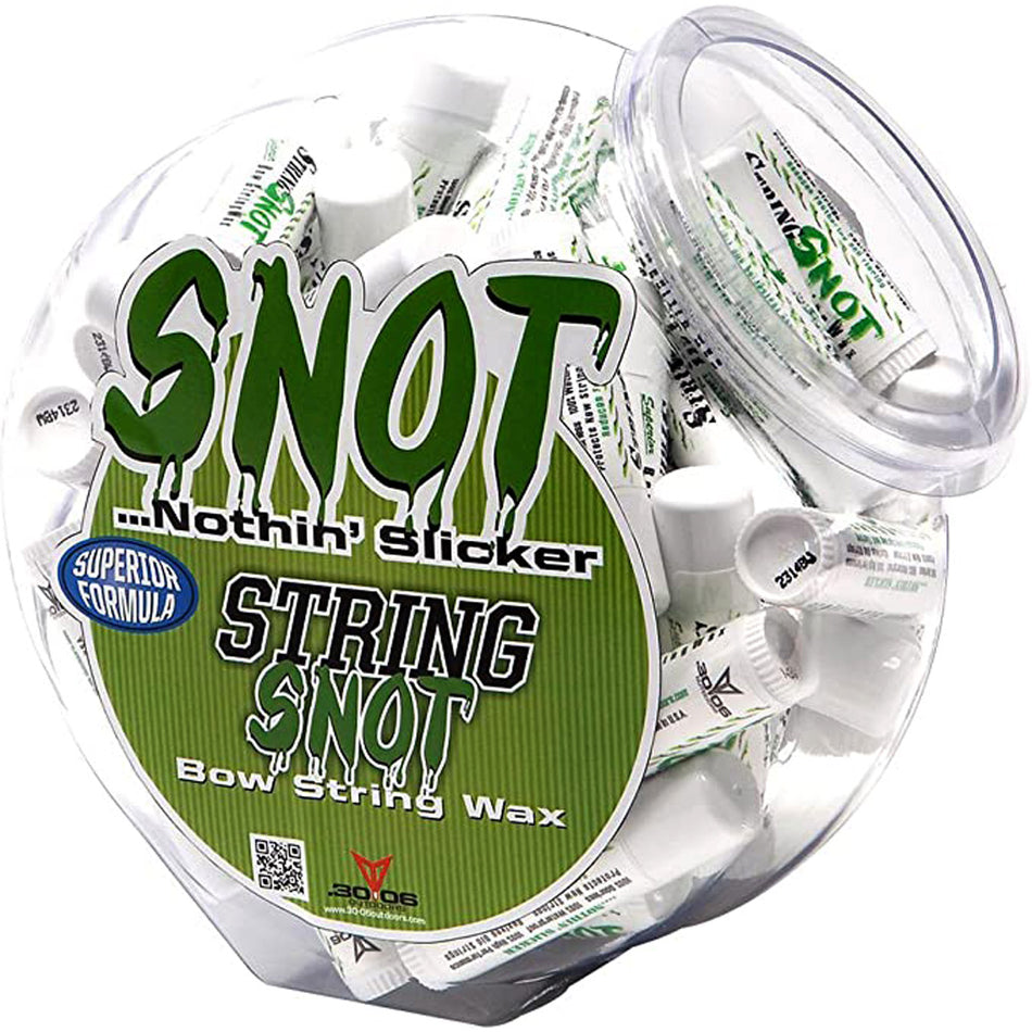 30-06 Little Snot String Wax Lubricant Fish Bowl Display 100 Count