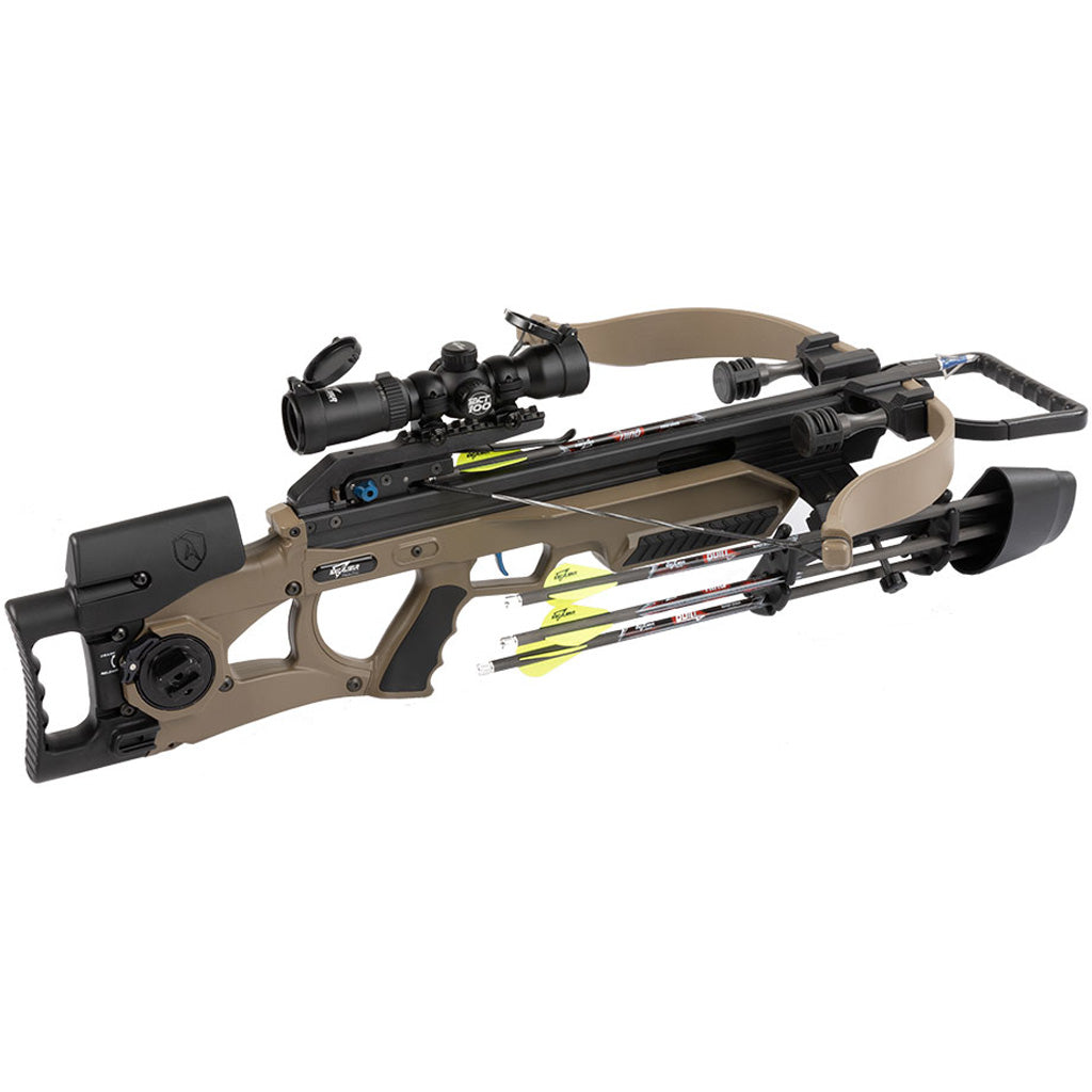 Excalibur Assassin Extreme FDE Crossbow Bundle with Tact100 Optic