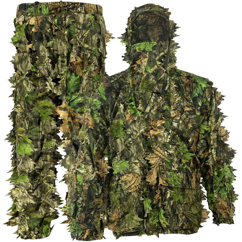 Outfitter Series Mossy Oak Obsession Leafy Camo Suit S/M