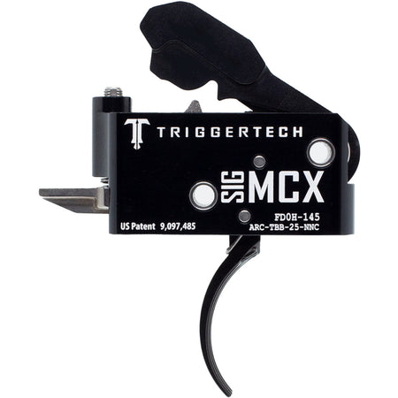 Trigger Tech SIG MCX Two Stage Trigger Curved Black