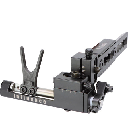 Specialty Archery Influence RH Arrow Rest Deluxe Kit w/Long Bar and Double Berger Hole