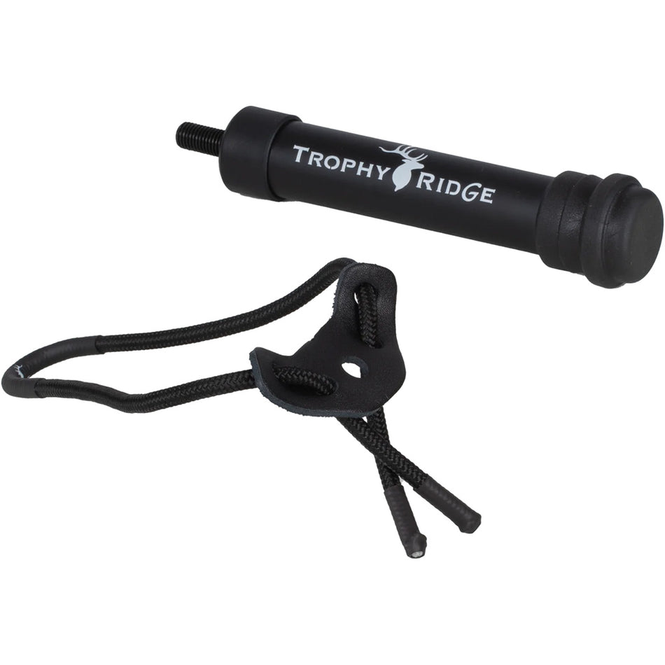 Trophy Ridge 5 in. Snub Nose Carbon Bow Stabilizer in Black