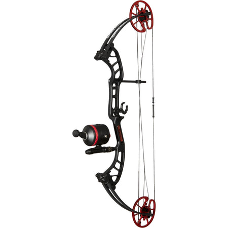 Cajun Shore Runner EVS Compound Bowfishing Bow Black and Red