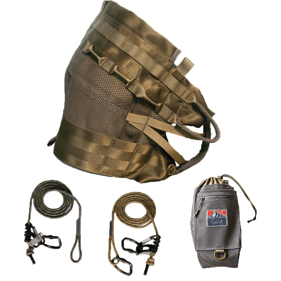 Latitude Lonestar XL Saddle Kit with Lineman Belt and Tether