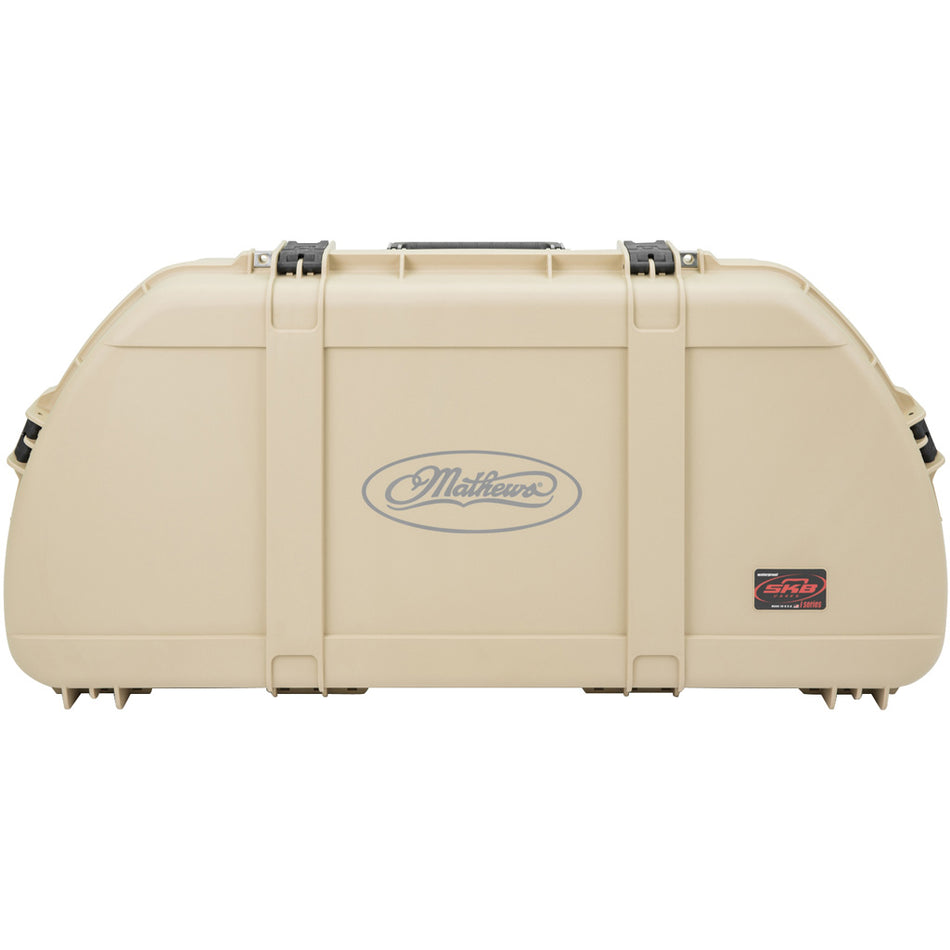 SKB iSeries Shaped Bow Case for Mathews Bows Tan