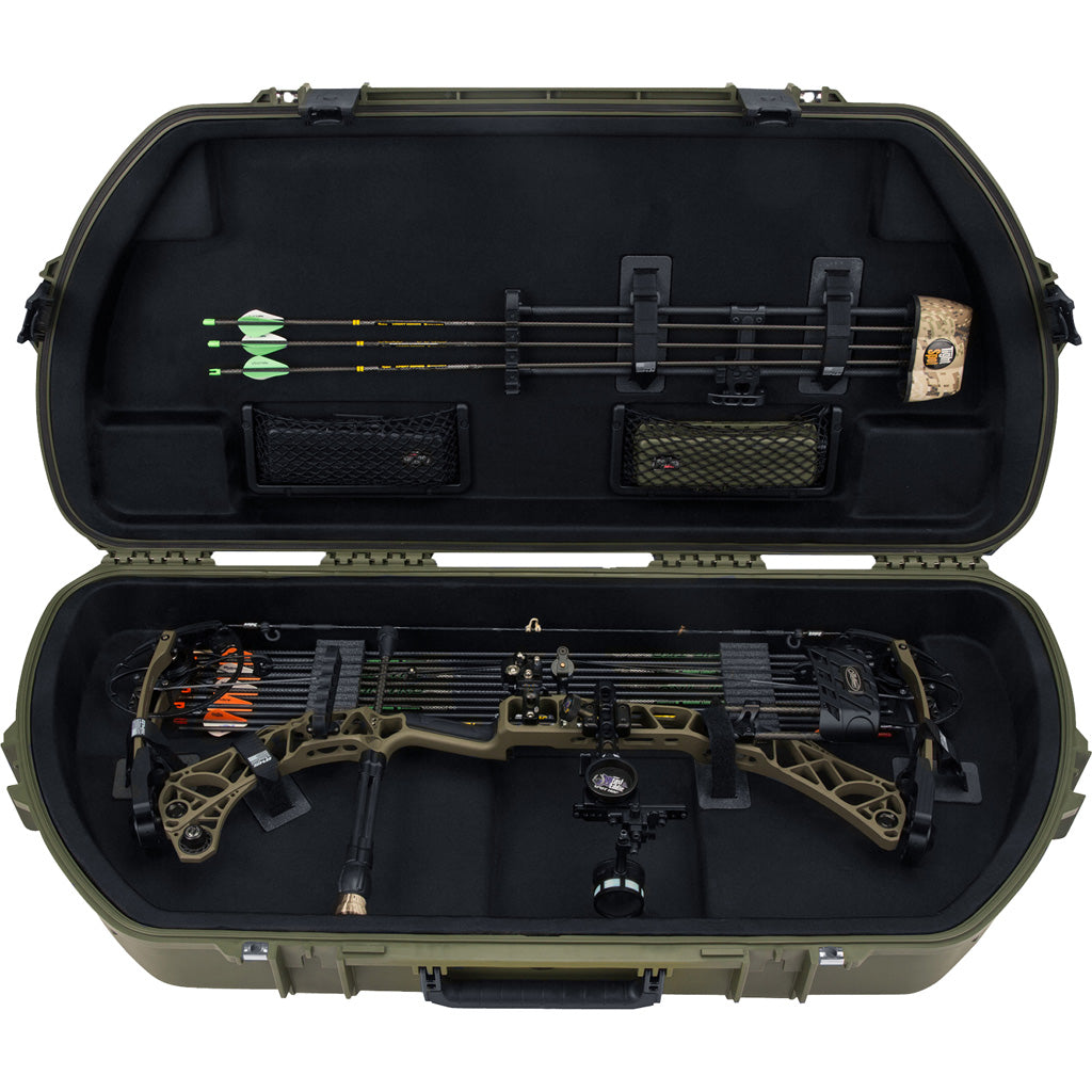 SKB iSeries Shaped Bow Case for Mathews Bows OD Green