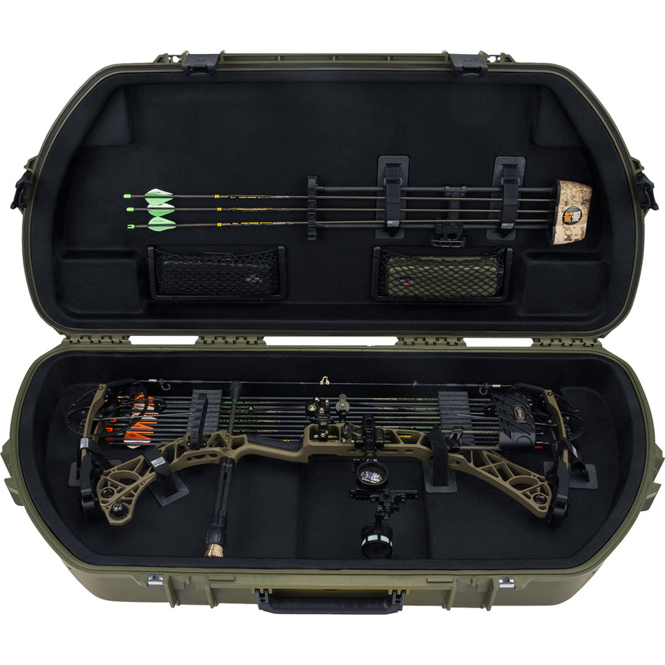 SKB iSeries Shaped Bow Case for Mathews Bows OD Green